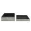Montague Resin Set of 2 Ridged Boxes