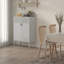 Armoire d'appoint en acier Trevyn-781647885