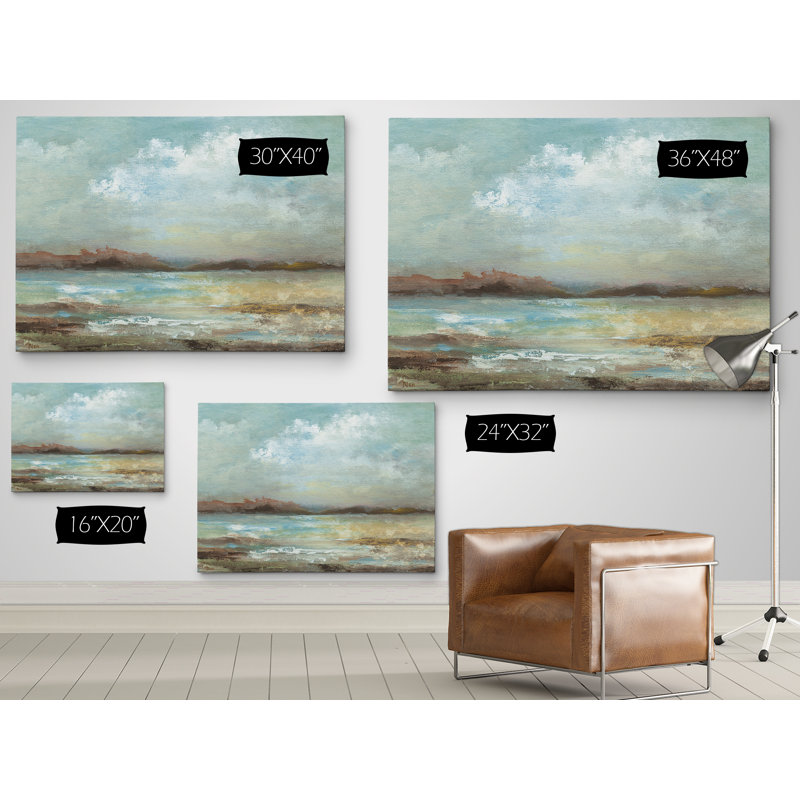 «Ocean Breeze II», reproduction sur toile tendue, H 30 po x l 40 po x P 1,5 po
