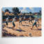 Art mural sur toile beige Sports Sports-1174011184