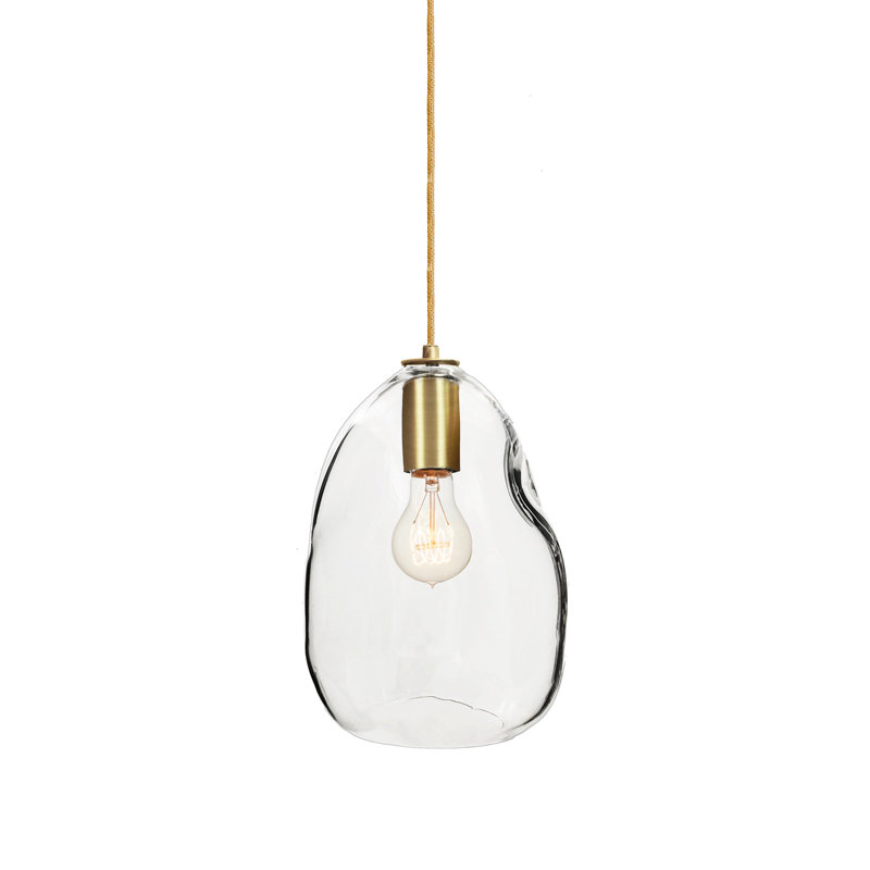 Luminaire suspendu géométrique simple à 1 lumière Bubble, Incandescent