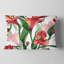 Coussin lombaire art à motif floral
