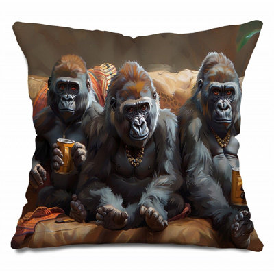 Coussin Gorillas