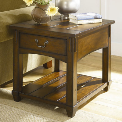 Fort Bragg End Table with Storage