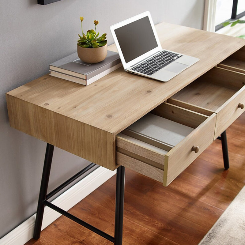 Console Landreneau, H 29,5 po x l 47,2 po x P 23,6 po, Noir