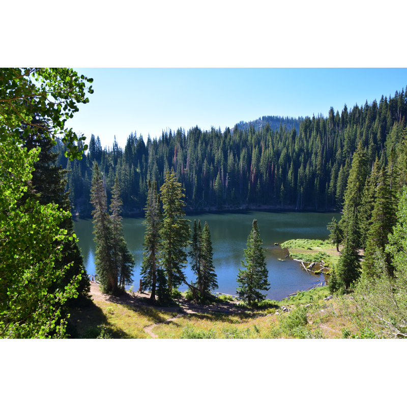 Yaovi Blood Lake, Utah 1 Piece Wrapped Canvas Wall Art, 51cm H x 76cm W x 3.8cm D