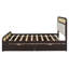 Lit plateforme Nyvor Rustic Modern