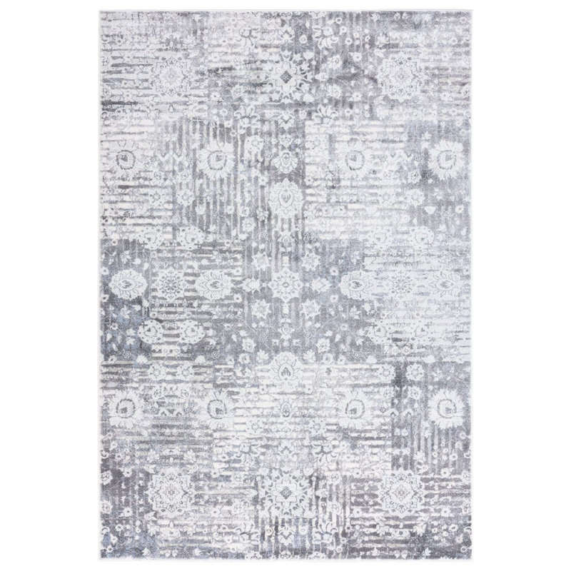 Tapis en polypropylène tissé à la machine Calo, Rectangle 8 pi x 10 pi
