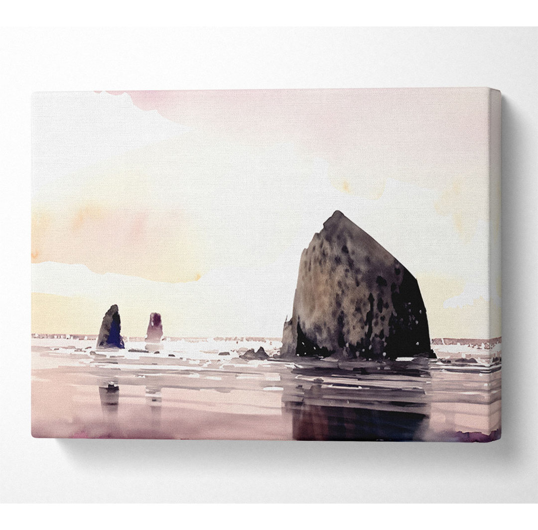 Cannon Beach - Kunstdrucke auf Leinwand - Wrapped Canvas