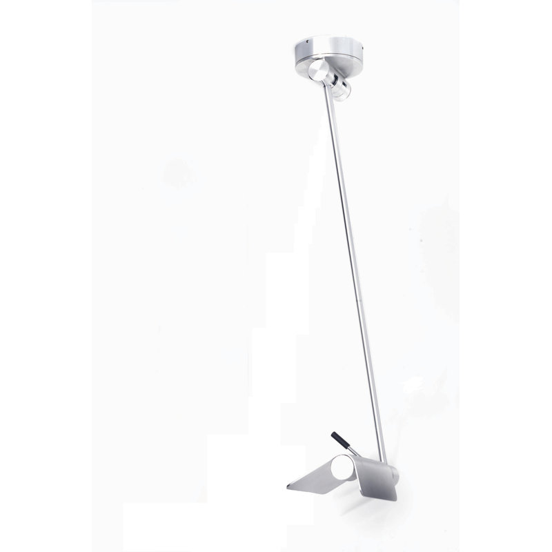 Jaquan 1-Light Mini Novelty Pendant, Brushed aluminium