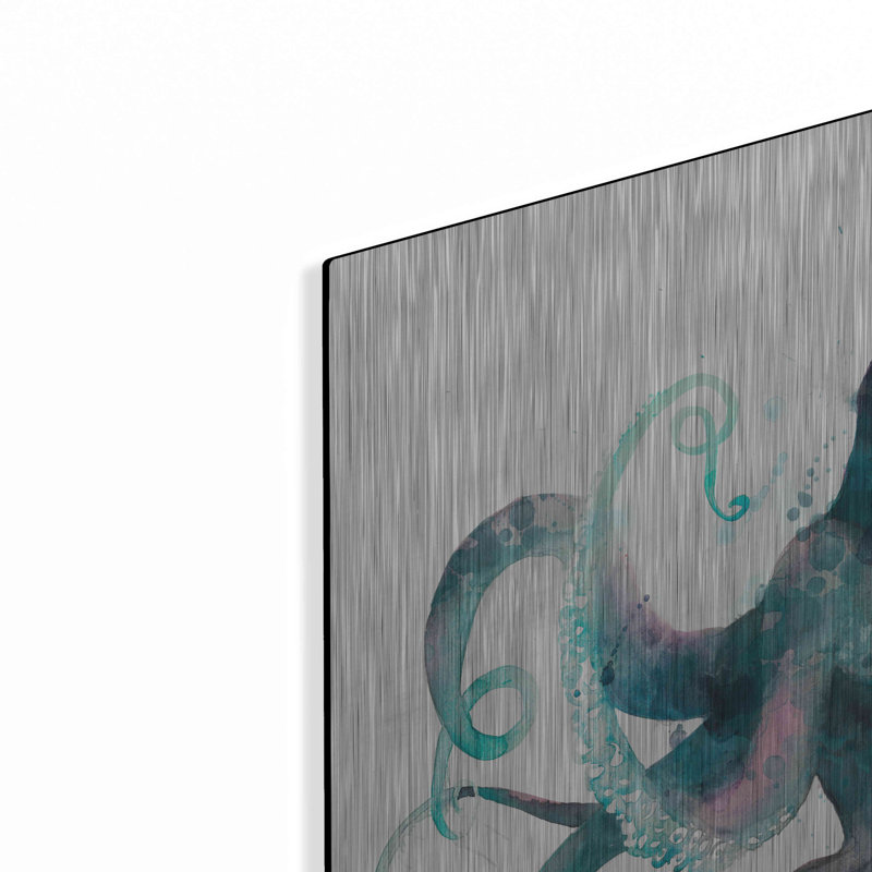 «Tentacles II» par Grace Popp, art mural en métal, H 24 po x l 24 po