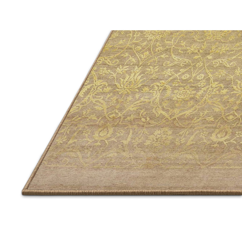 Floral Indoor Rug, Rectangle 3' x 5'