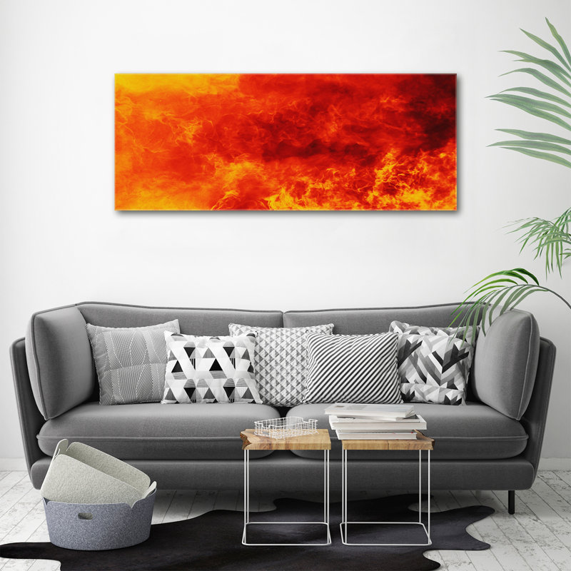 Flames - Print on Canvas