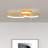 Arlyss 3-Light 21.7" Simple Circle LED Semi Flush Mount-1124389707