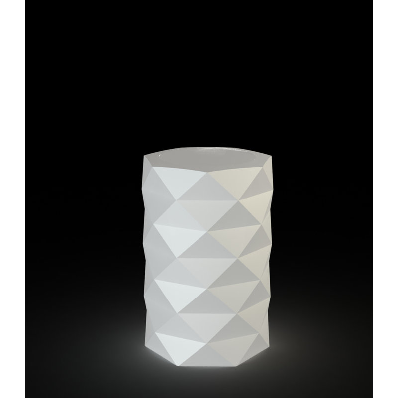 Pot à fleurs en résine Marquis, H 23,5 po x l 15,75 po x P 15,75 po