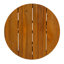 Table d'appoint ronde en acacia