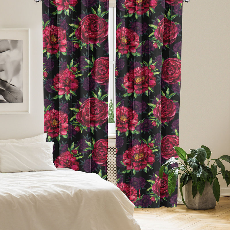 Semi Sheer Curtain Pair