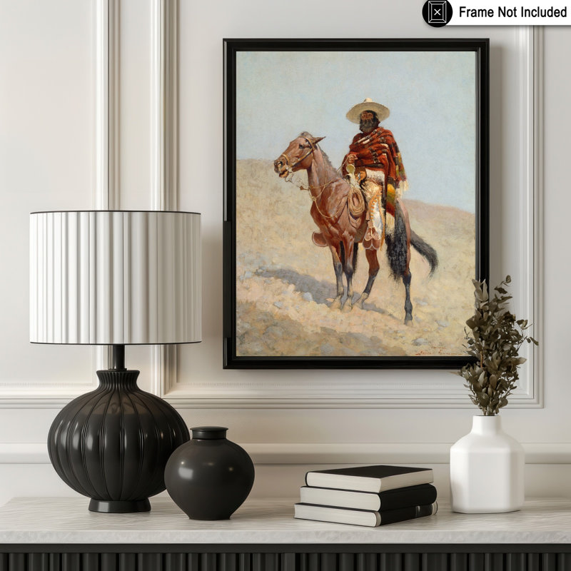Un Vaquero mexicain n ° 2, Unframed, Poster, 18"H x 24"W