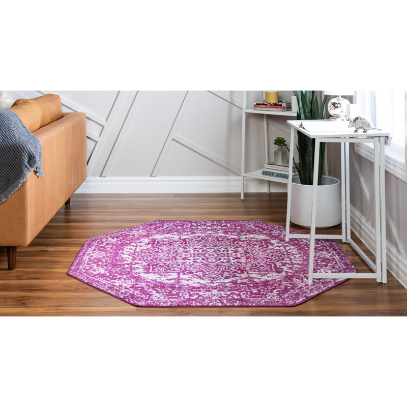 Annalotta Oriental Indoor Rug, Octagon 7'10" x 7'10"
