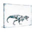 Reproduction de dinosaure vicieuse sur toile tendue-1394818577