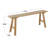 Mango Wood Handmade Traditional Brown Bench-39052691
