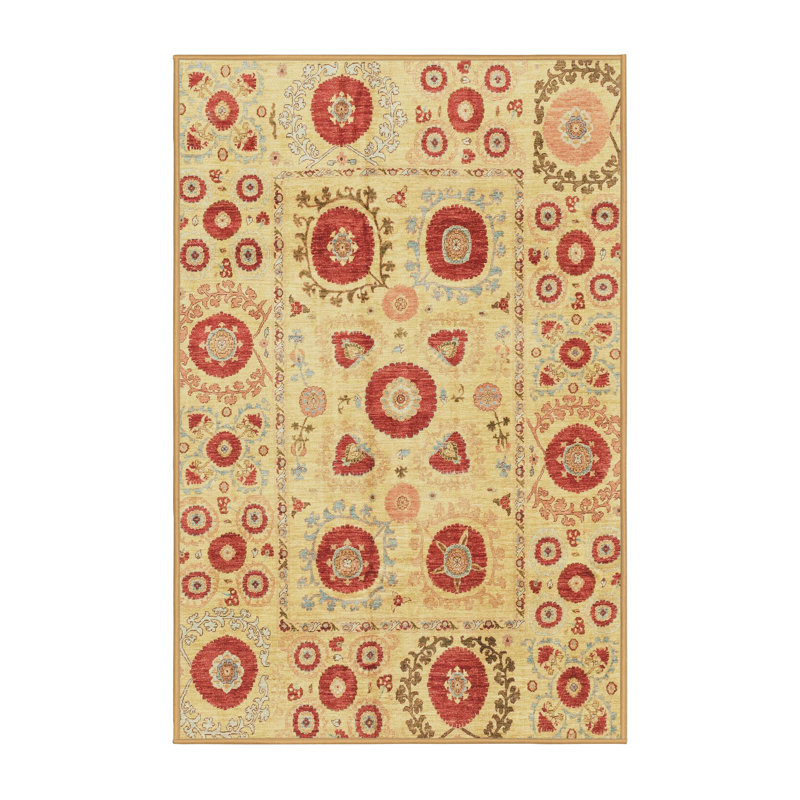 Abstract Indoor Rug, Rectangle 6' x 9'