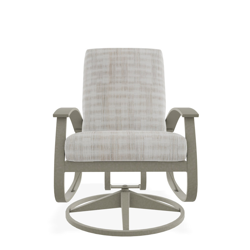 Belle Isle Outdoor Lounge Chair, Storm, Grasscloth Dune