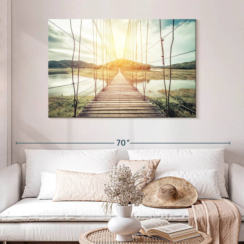 Lilie Rope Bridge, 32" H x 48" W