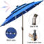 Parasol lumineux 9 pi Keensburg-765066710