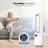 35" Bladeless Tower Fan For Bedroom, 26ft/s Airflow, 24 Speeds, 90° Oscillation, Standing Fans With Remote Control, 12h Timer, Portable Bladeless Cooling Fan For Home Office-122098990