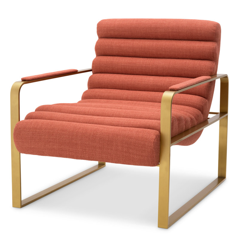 Olsen Armchair, Scalea Orange Polyester