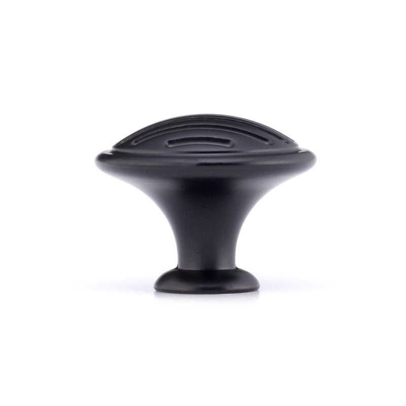Poignée ronde 1 3/16" de diamètre Expression, Noir mat
