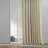 Marylane Geometric Patterned Faux Linen Sheer Curtains for Bedroom & Living Room Curtains - Single Panel Drapes-1137435140-1077455647