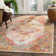 Tapis crème/rose Mabel