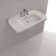 WS Bath Collections Nova 19.7'' White Ceramic Rectangular Bathroom Sink with Overflow