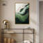 «Green Echoes I», art abstrait vert-386245759-386245752