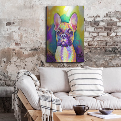 «Pop Art French Bulldog» par Furbaby Affiliates