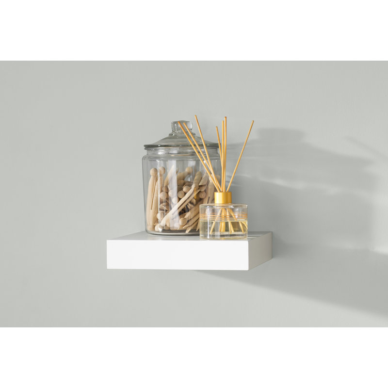Sartaaj Floating Shelf, 48", White