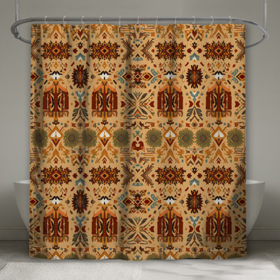 Southwestern Pattern Tapestry Shower Curtains Extra Long