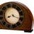 Clock, Walnut Finish