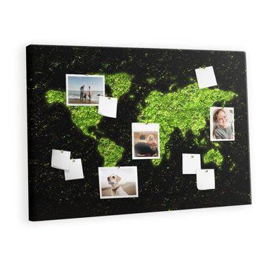 Marbely Cork Corkboard / Bulletin Board
