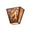 Rustic Lodge 2 - Light Flush Mounted Sconce-127383668