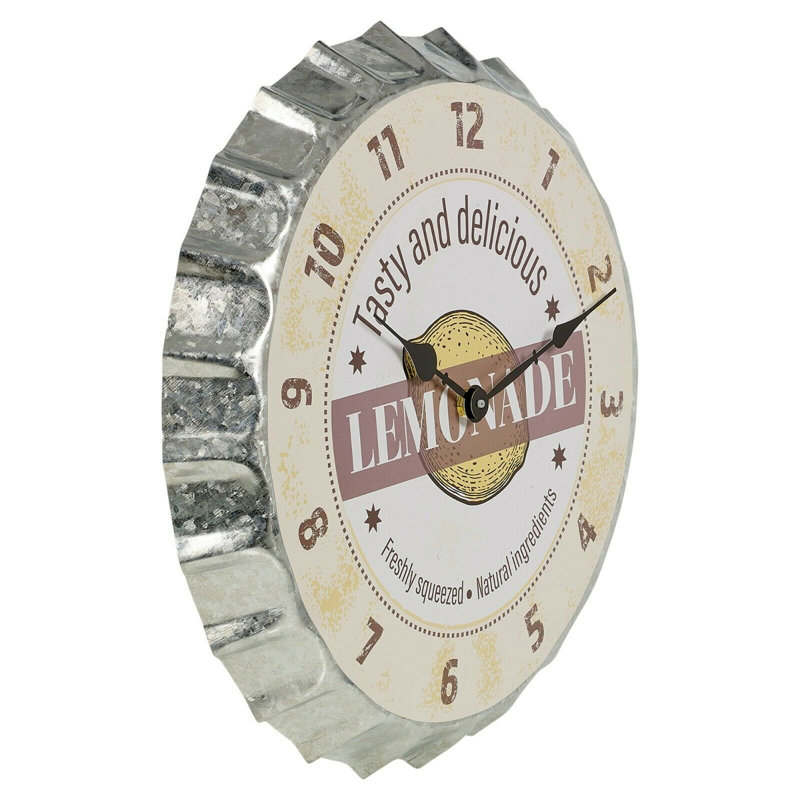 Pascale Metal Wall Clock