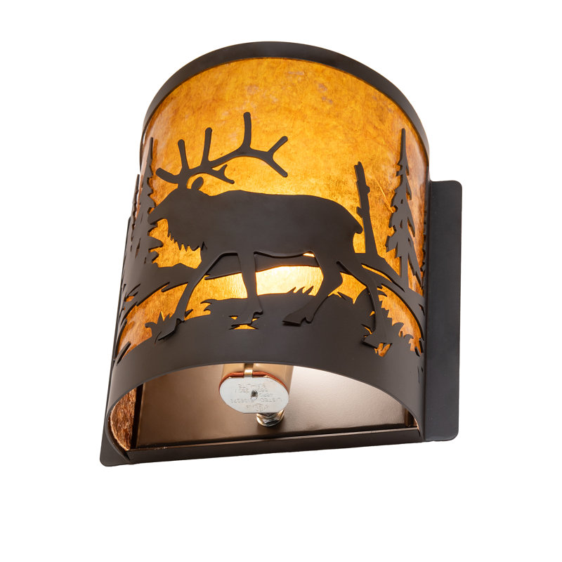 1 - Light Flush Mounted Sconce