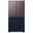 Samsung Bespoke 23 cu. ft. Smart 4-Door Refrigerator with Beverage Center and Custom Panels Included-73376568-73376555