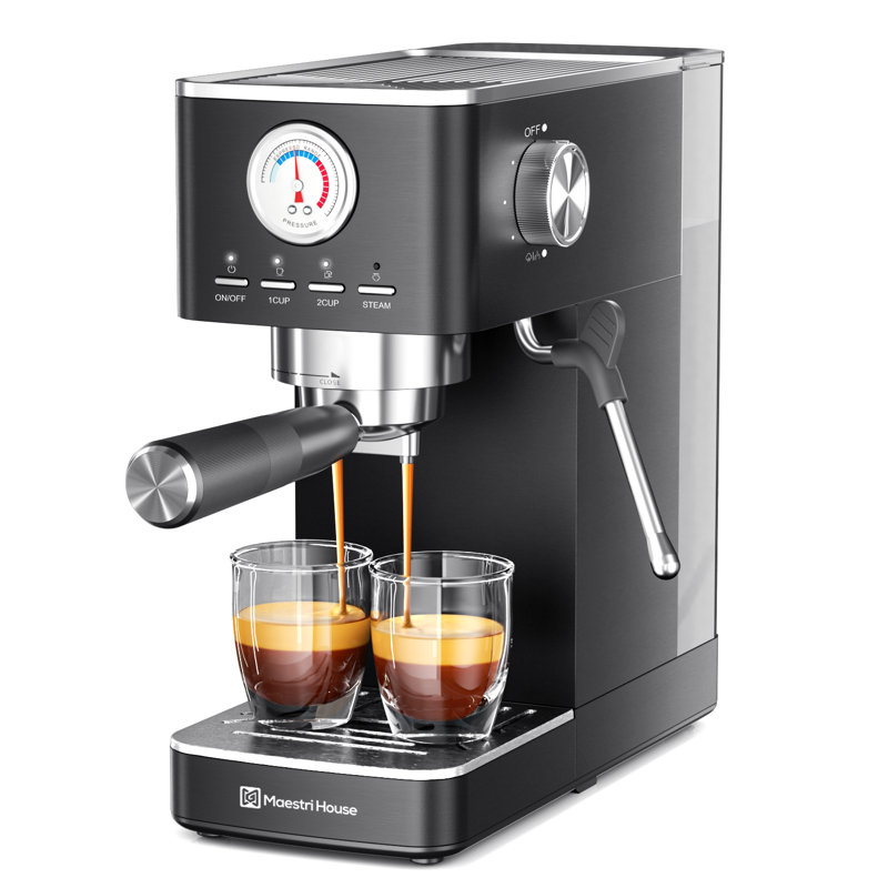 Cafetière résidentielle à 2 tasses, Noir
