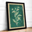 Single Stem in Bloom Botanical - Framed Print-456312396-456312402