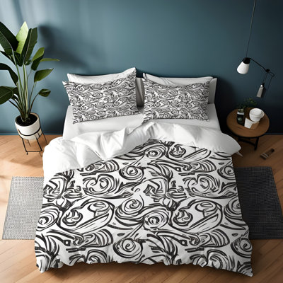 Polyester Abstract Duvet Cover