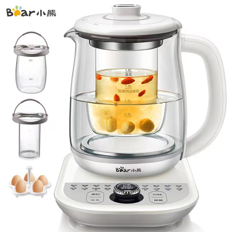 SEJOY 1.2L LED Temp Control Baby Formula Electric Tea Kettle