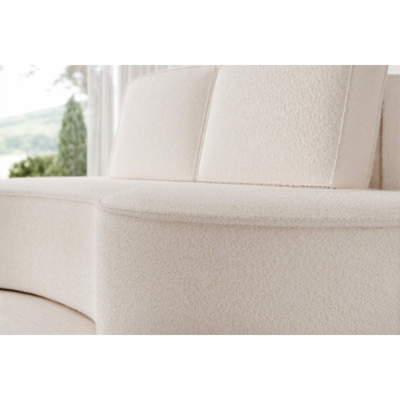 3 Seater Sofa, Creamy